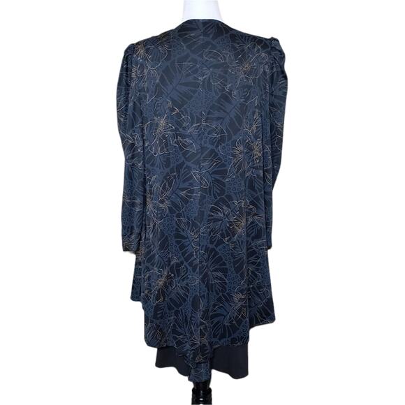 Vintage 80s Slip Dress Jacket Co-ord Set Size 14 - Picture 2 of 12